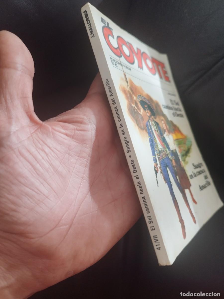 Tebeos: Comic el coyote N&deg;41, El Sol camina hacia el Oeste, Sangre en la cuenca del Amarillo. Ediciones Foru - Foto 2