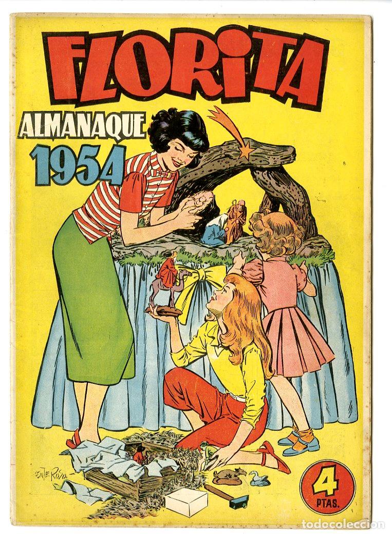 Tebeos: Florita / Almanaque 1954 - Foto 1