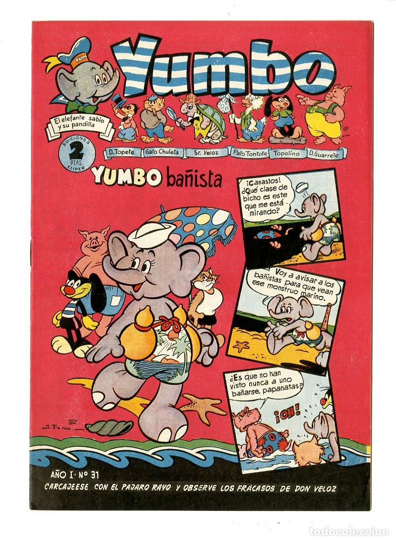 Tebeos: Yumbo / A&ntilde;o I / 1954 / Cliper / N.31 - Foto 1