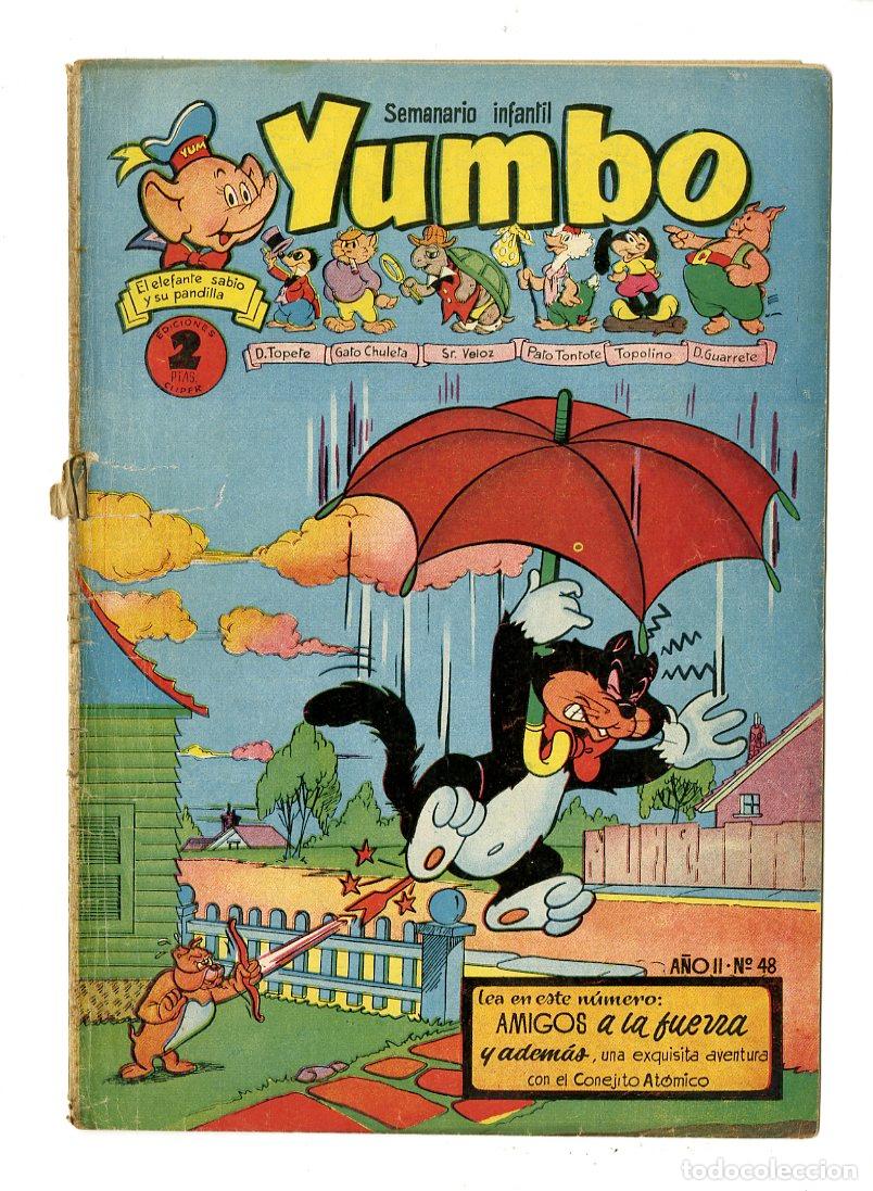 Tebeos: Yumbo / A&ntilde;o II / 1954 / Cliper / N.48 - Foto 1