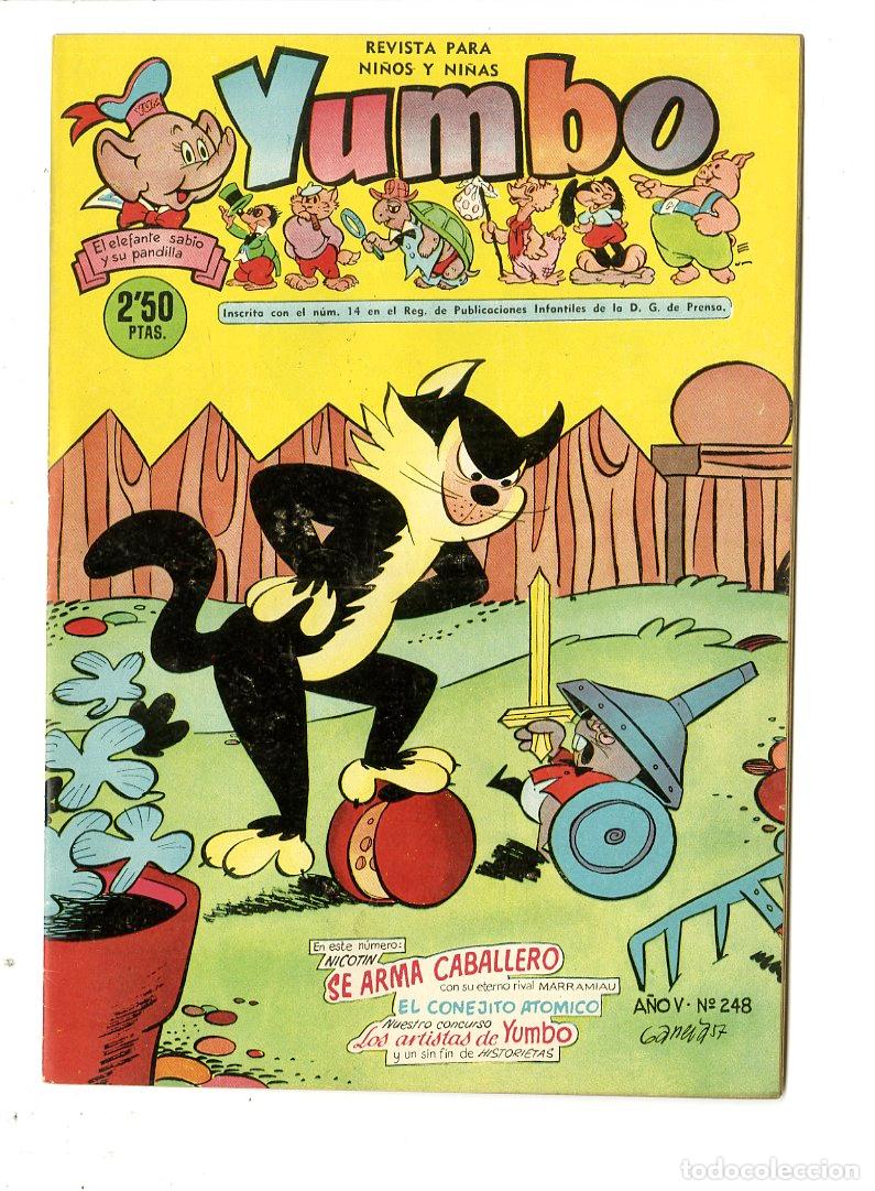 Tebeos: Yumbo / A&ntilde;o V / 1957 / Cliper / N.248 - Foto 1