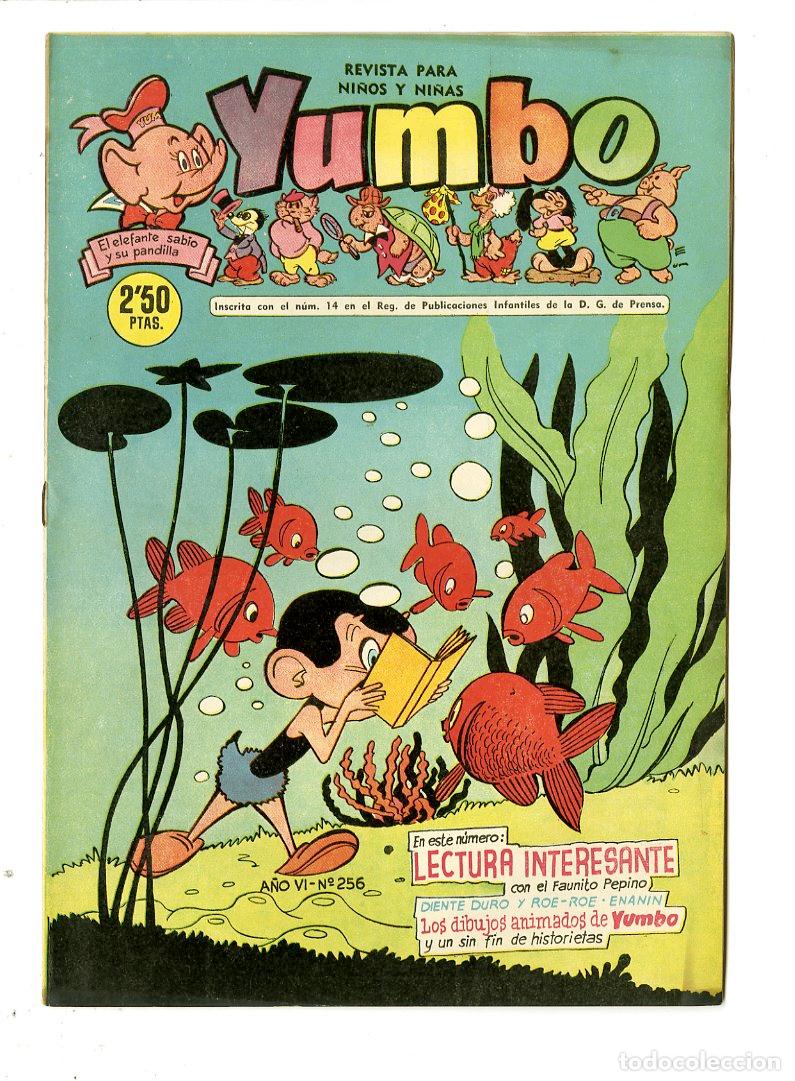 Tebeos: Yumbo / A&ntilde;o VI / 1958 / Cliper / N.256 - Foto 1