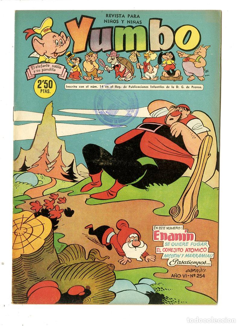 Tebeos: Yumbo / A&ntilde;o VI / 1958 / Cliper / N.254 - Foto 1