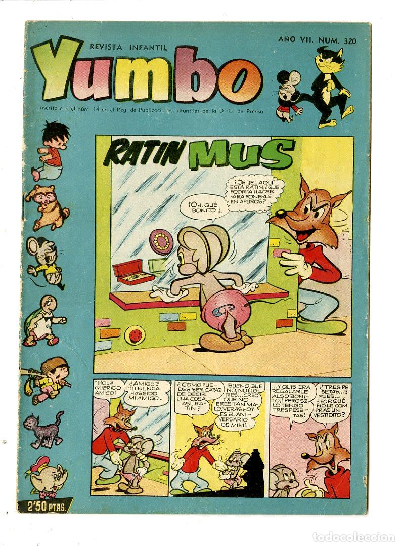 Tebeos: Yumbo / A&ntilde;o VII / 1959 / Cliper / N.320 - Foto 1