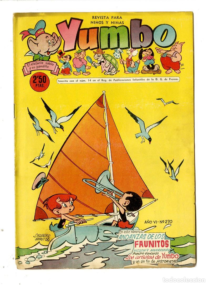 Tebeos: Yumbo / A&ntilde;o VI / 1958 / Cliper / N.270 - Foto 1