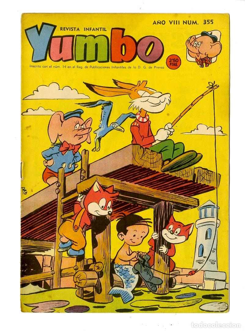 Tebeos: Yumbo / A&ntilde;o VIII / 1960 / Cliper / N.355 - Foto 1