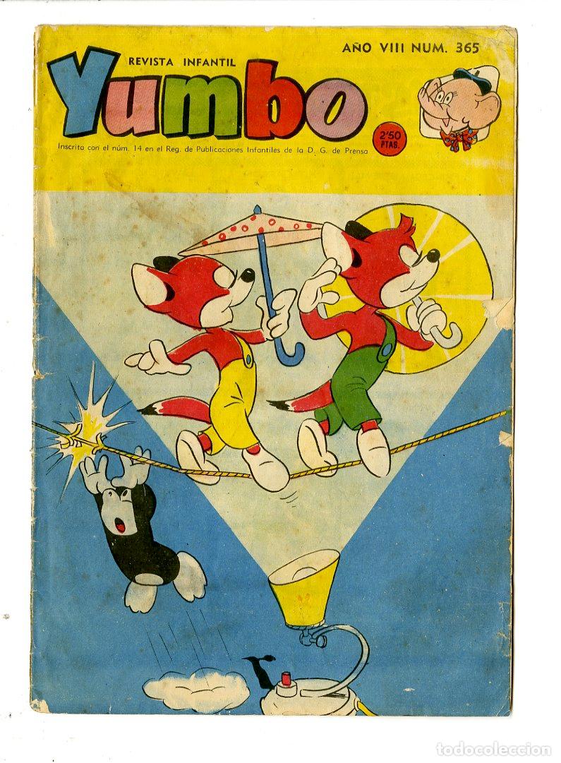 Tebeos: Yumbo / A&ntilde;o VIII / 1960 / Cliper / N.365 - Foto 1
