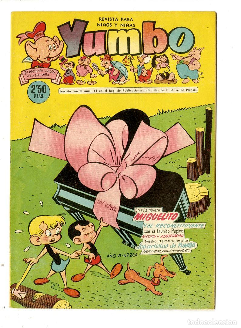 Tebeos: Yumbo / A&ntilde;o VI / 1958 / Cliper / N.264 - Foto 1
