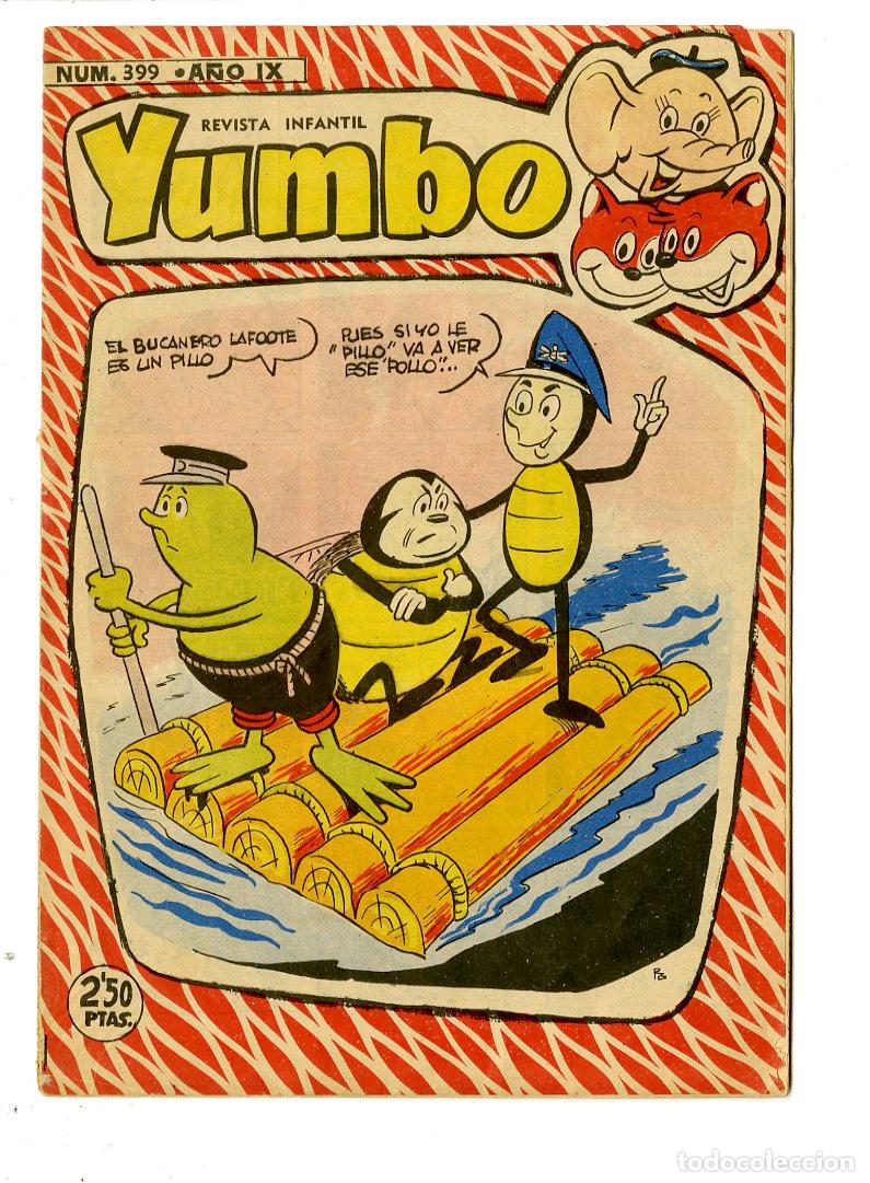 Tebeos: Yumbo / A&ntilde;o V / 1957 / Cliper / N.399 - Foto 1