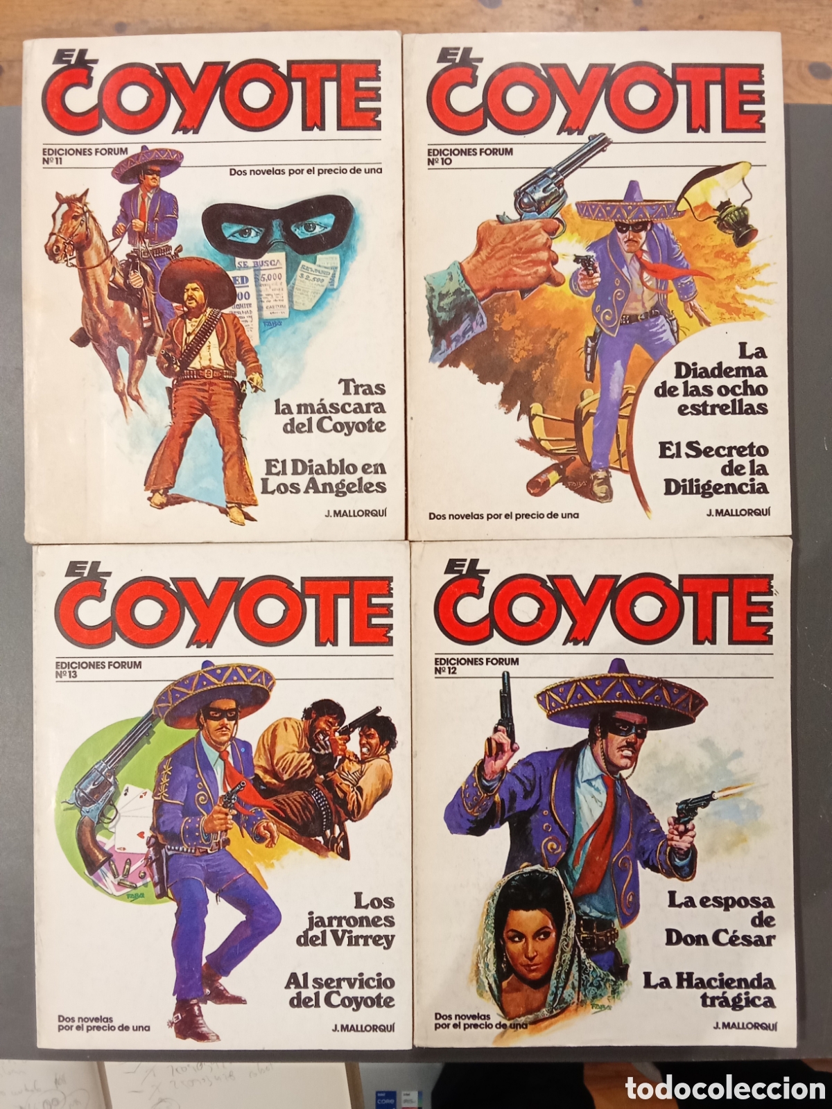 Tebeos: 19 Novelas El Coyote Ediciones Forum - Foto 6