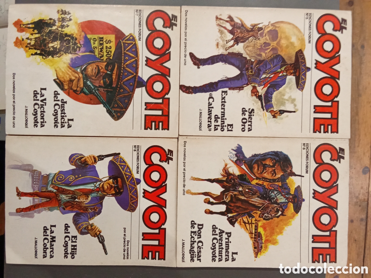 Tebeos: 19 Novelas El Coyote Ediciones Forum - Foto 7