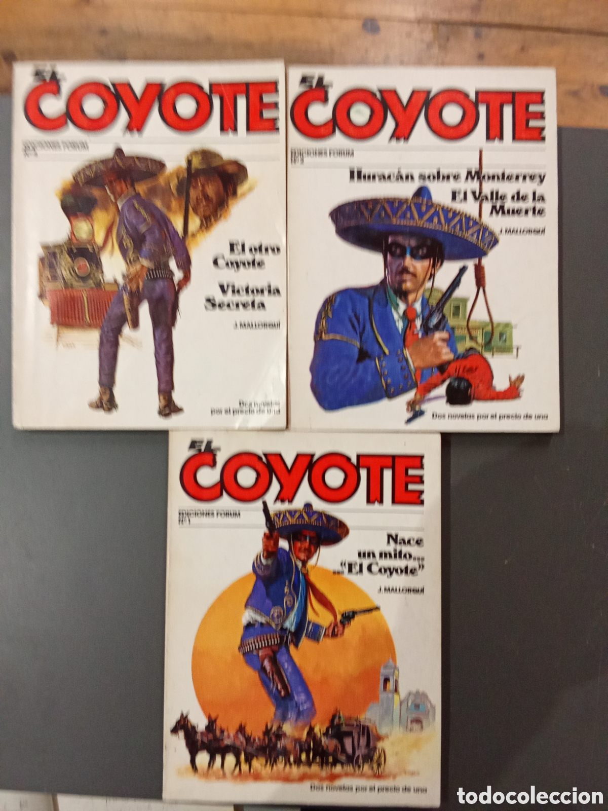 Tebeos: 19 Novelas El Coyote Ediciones Forum - Foto 8