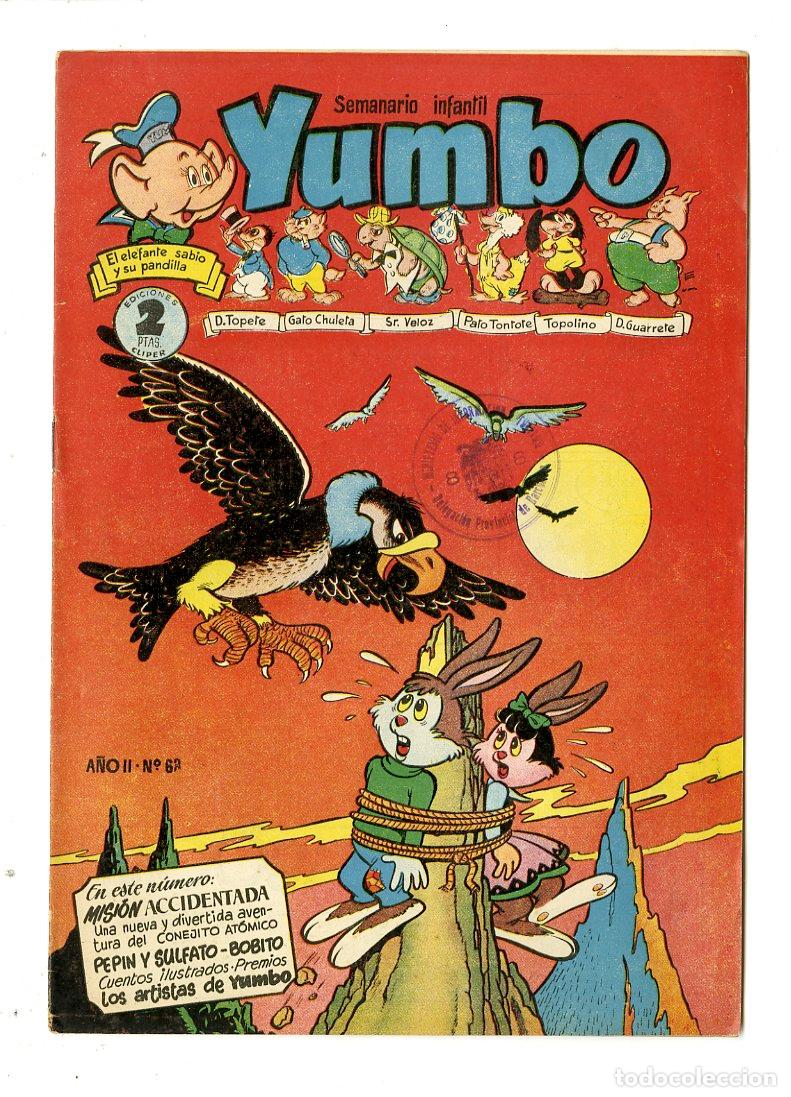 Tebeos: Yumbo / A&ntilde;o II / 1954 / Cliper / N.63 - Foto 1