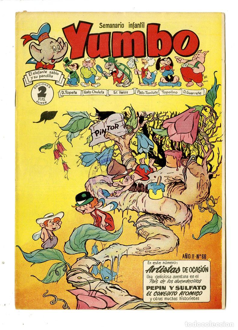 Tebeos: Yumbo / A&ntilde;o II / 1954 / Cliper / N.68 - Foto 1