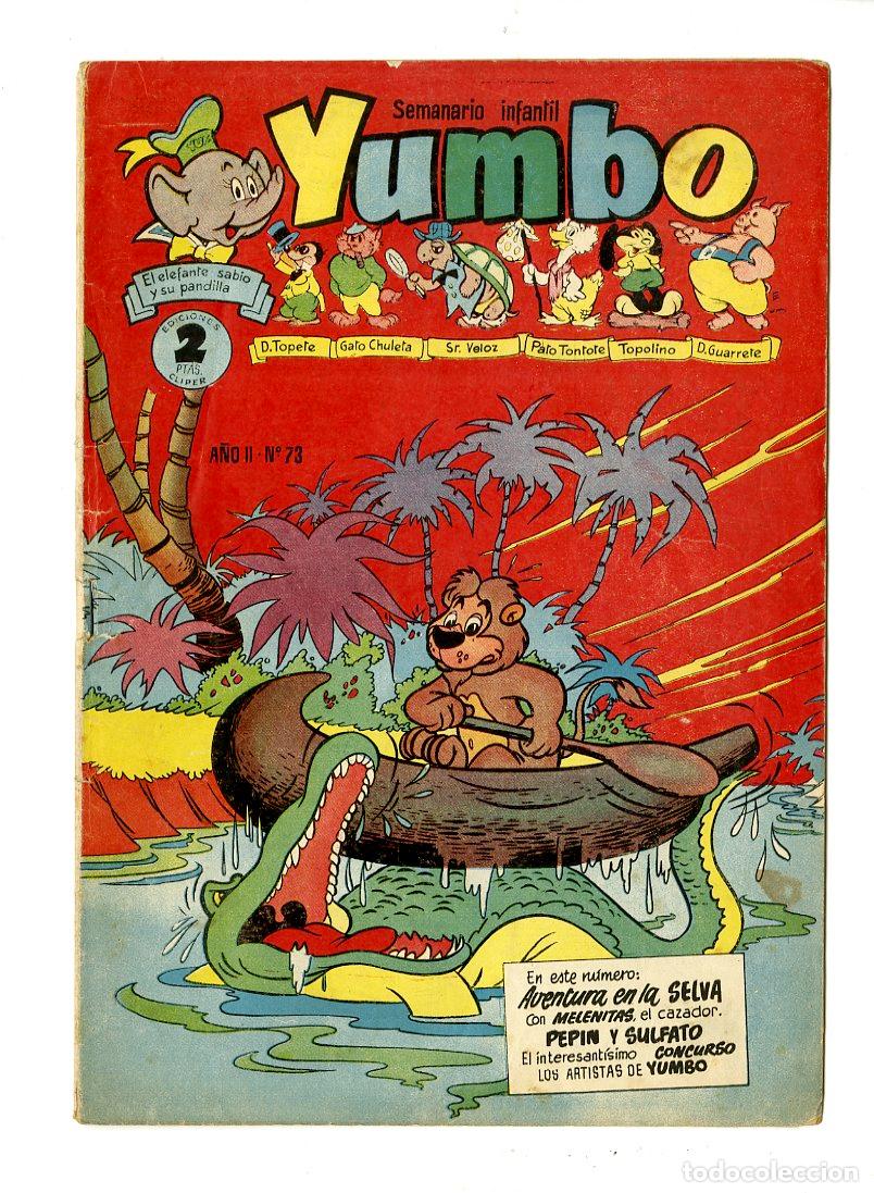 Tebeos: Yumbo / A&ntilde;o II / 1954 / Cliper / N.73 - Foto 1