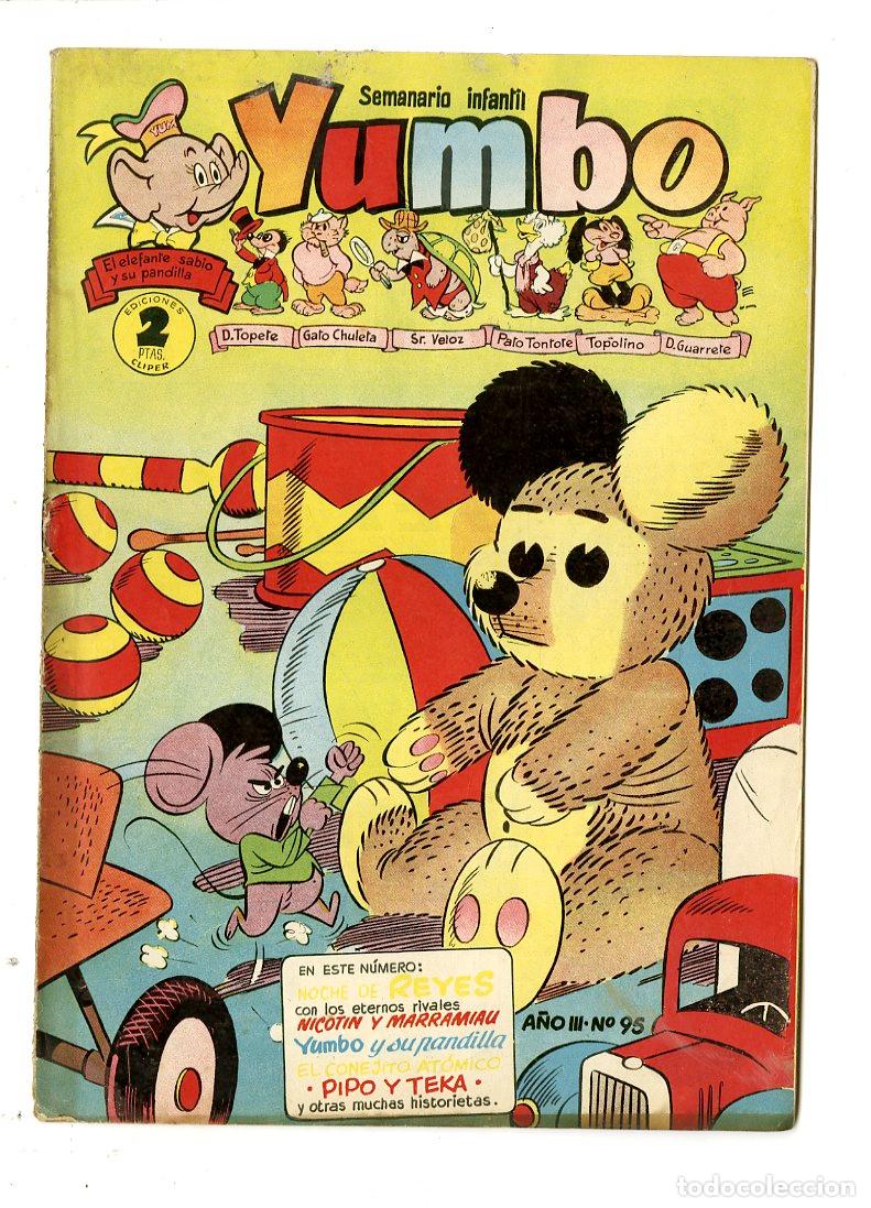 Tebeos: Yumbo / A&ntilde;o III / 1954 / Cliper / N.95 - Foto 1