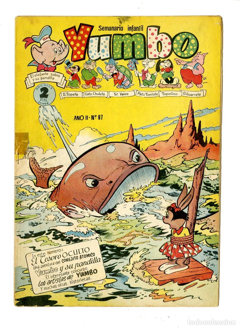 Tebeos: Yumbo / A&ntilde;o II / 1954 / Cliper / N.87 - Foto 1