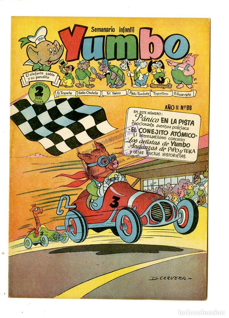 Tebeos: Yumbo / A&ntilde;o II / 1954 / Cliper / N.88 - Foto 1