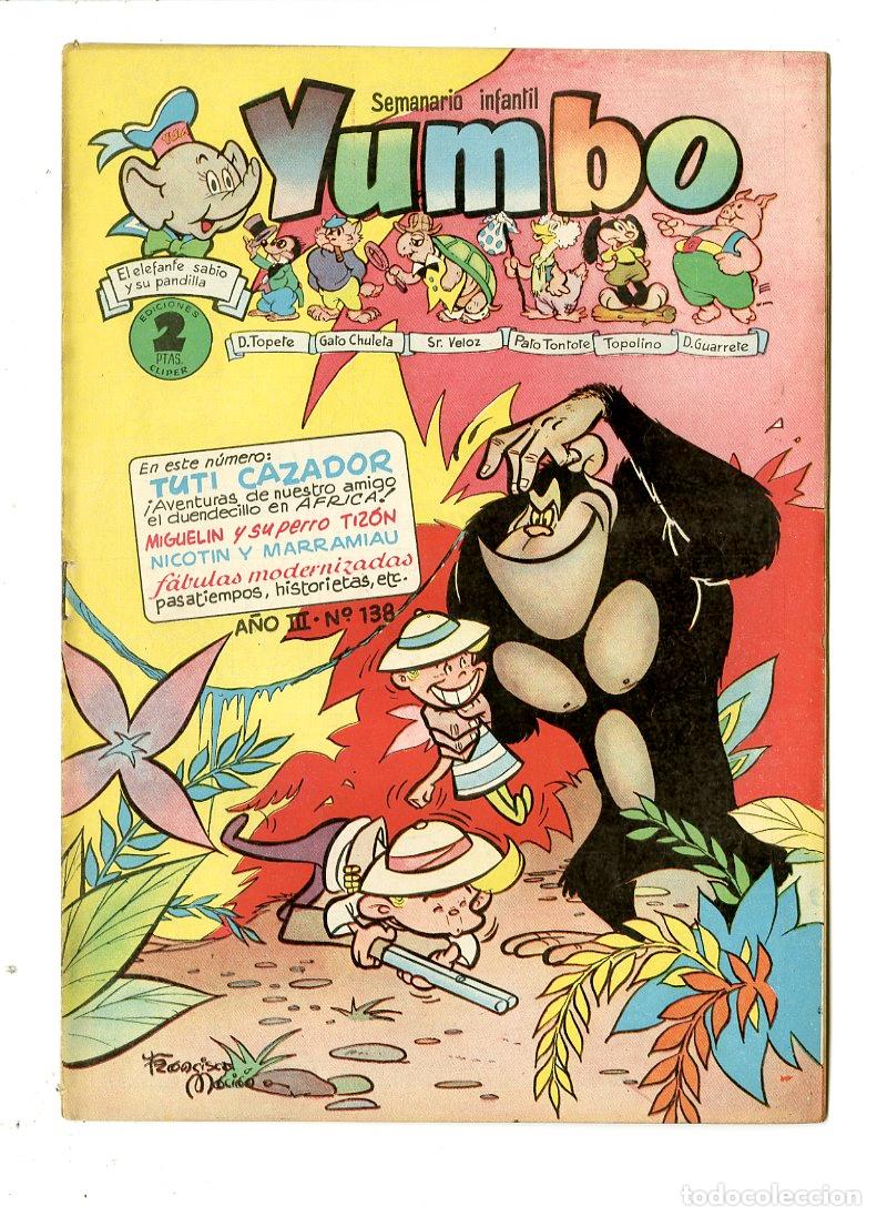 Tebeos: Yumbo / A&ntilde;o III / 1955 / Cliper / N.138 - Foto 1