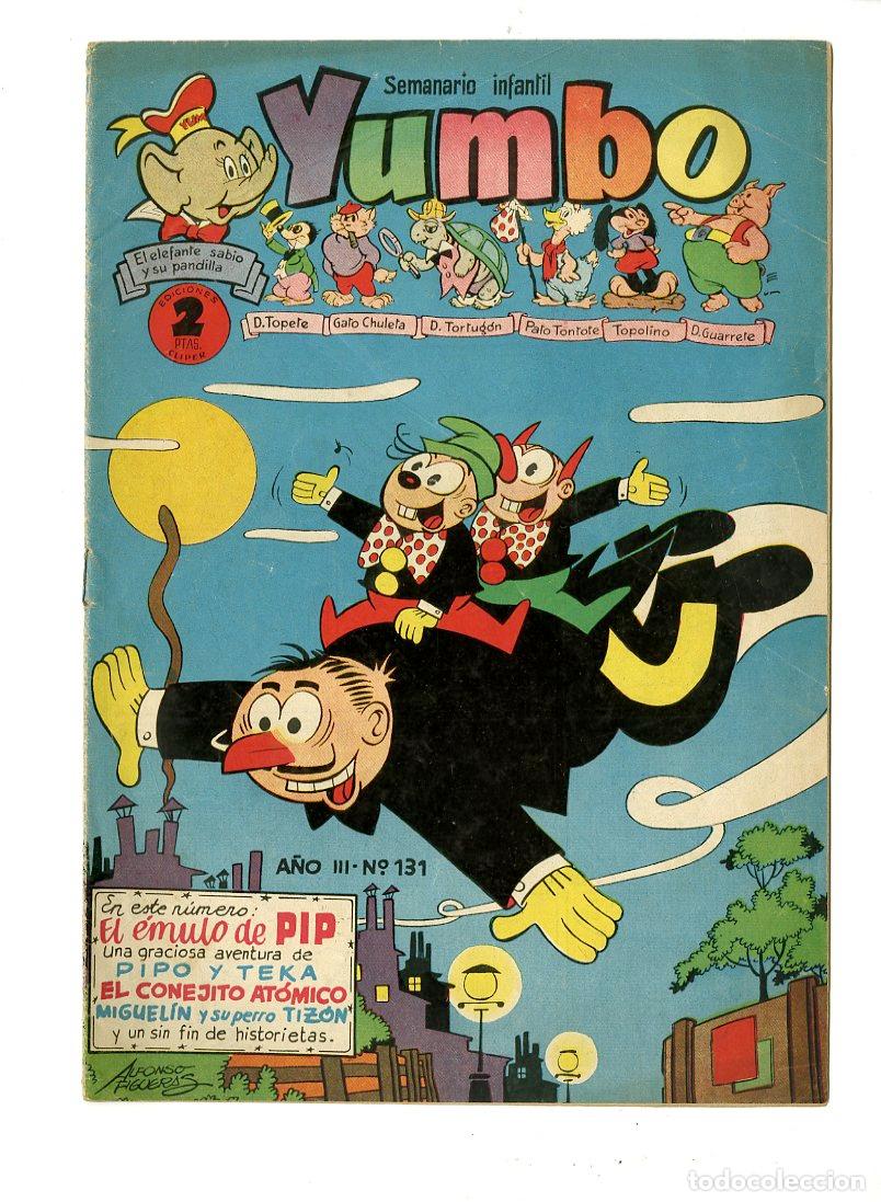 Tebeos: Yumbo / A&ntilde;o III / 1955 / Cliper / N.131 - Foto 1