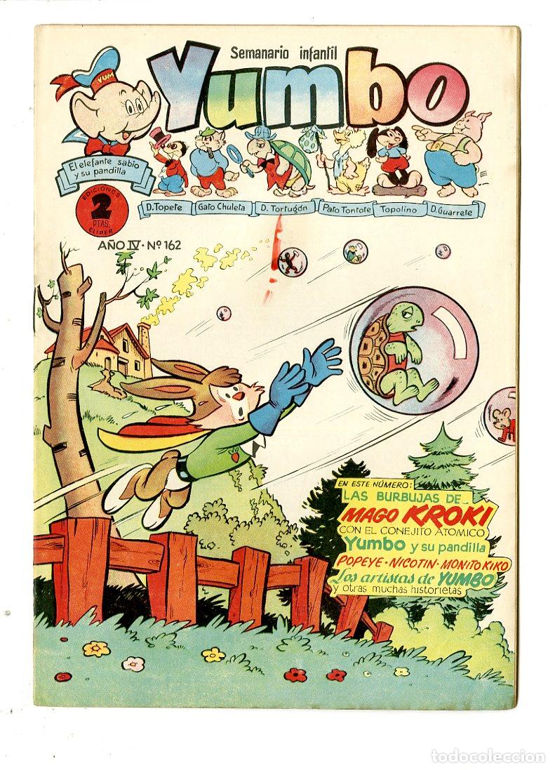 Tebeos: Yumbo / A&ntilde;o IV / 1955 / Cliper / N.162 - Foto 1