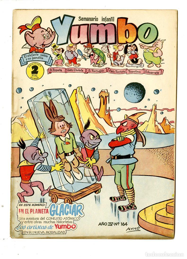 Tebeos: Yumbo / A&ntilde;o IV / 1955 / Cliper / N.164 - Foto 1
