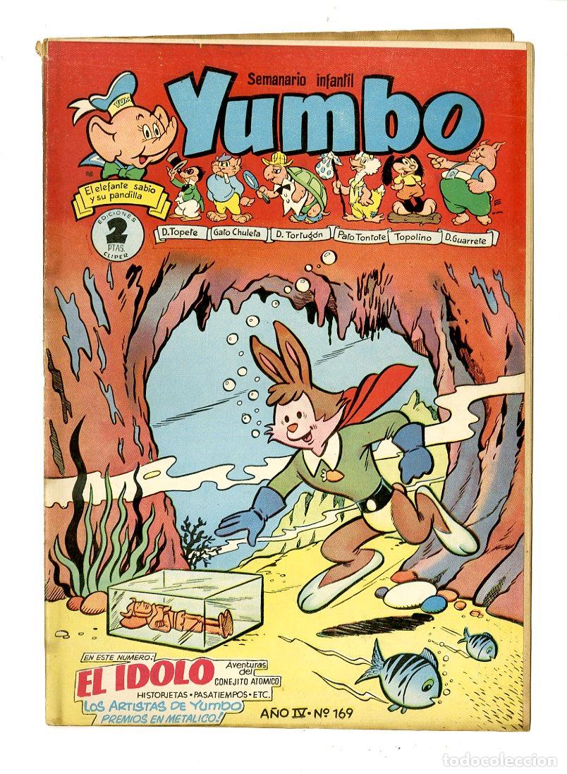 Tebeos: Yumbo / A&ntilde;o IV / 1955 / Cliper / N.169 - Foto 1