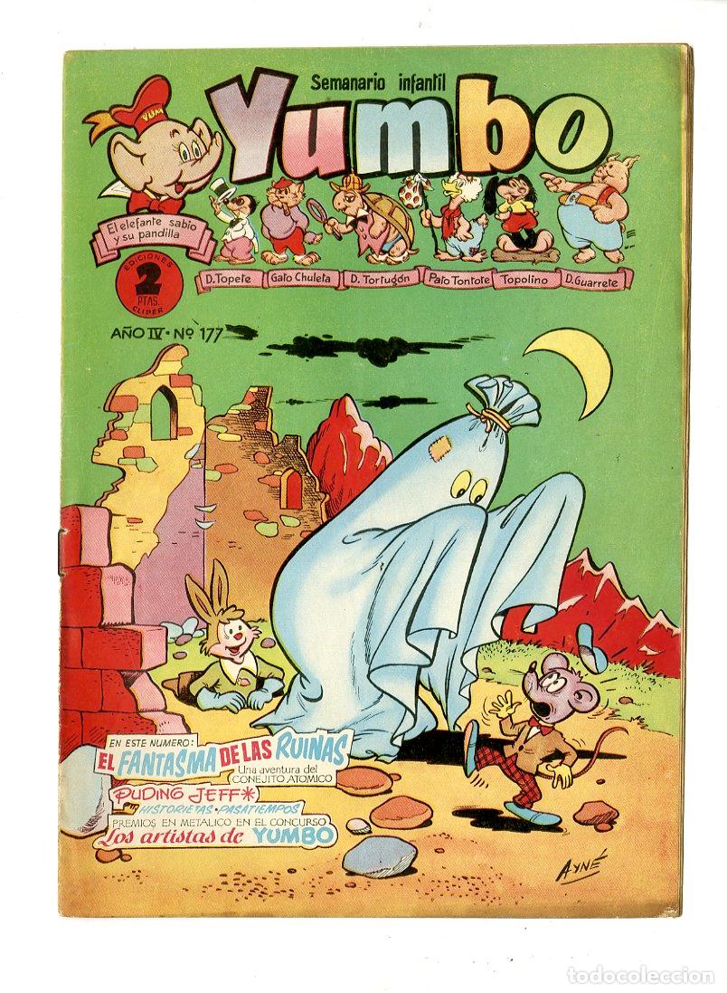Tebeos: Yumbo / A&ntilde;o IV / 1955 / Cliper / N.177 - Foto 1
