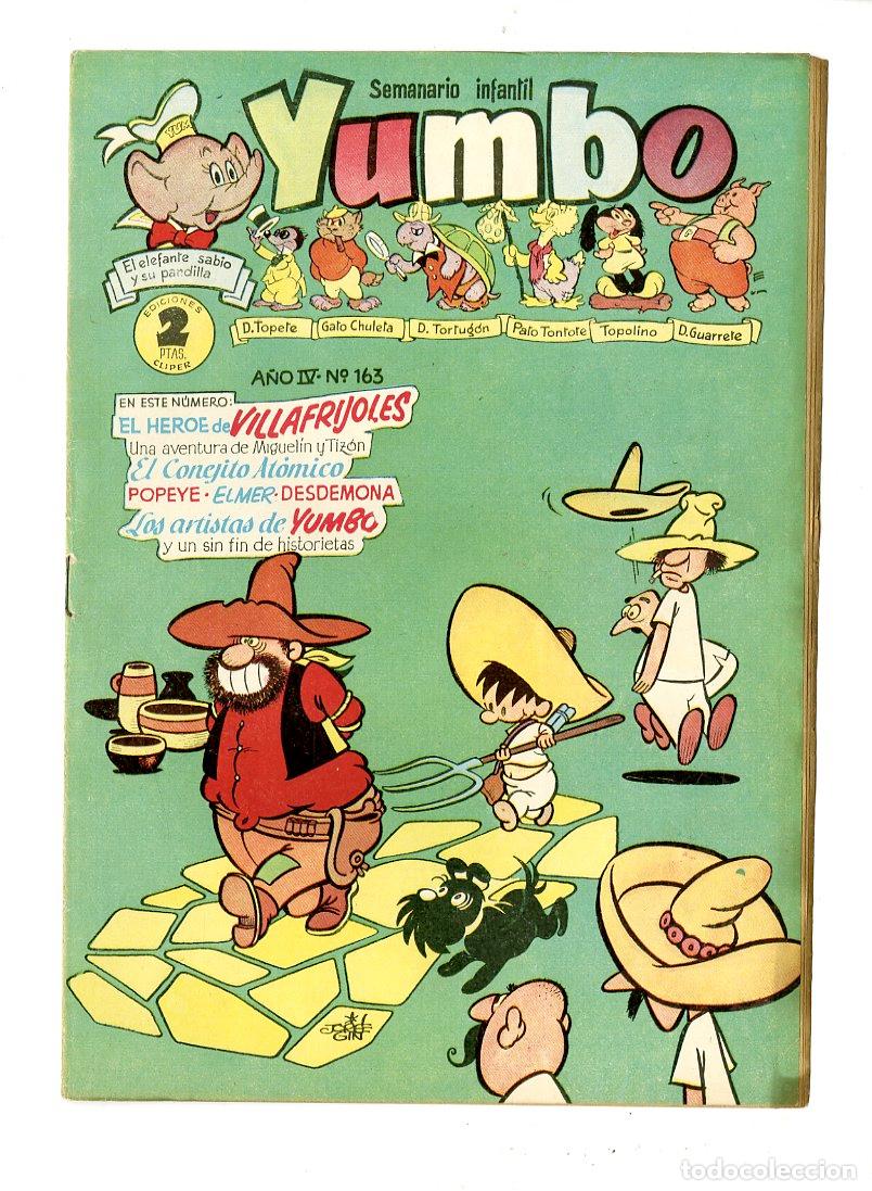 Tebeos: Yumbo / A&ntilde;o IV / 1955 / Cliper / N.163 - Foto 1