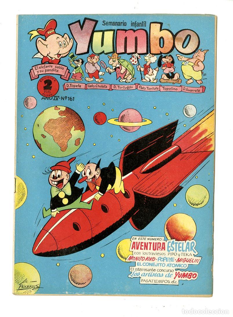 Tebeos: Yumbo / A&ntilde;o IV / 1955 / Cliper / N.161 - Foto 1
