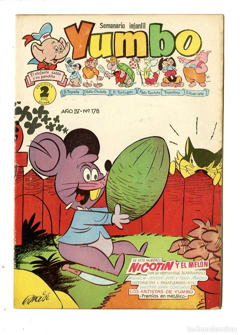 Tebeos: Yumbo / A&ntilde;o IV / 1955 / Cliper / N.178 - Foto 1