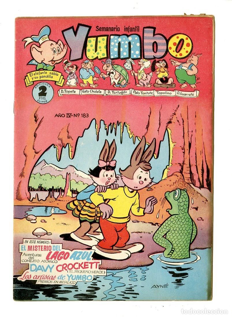 Tebeos: Yumbo / A&ntilde;o IV / 1955 / Cliper / N.183 - Foto 1