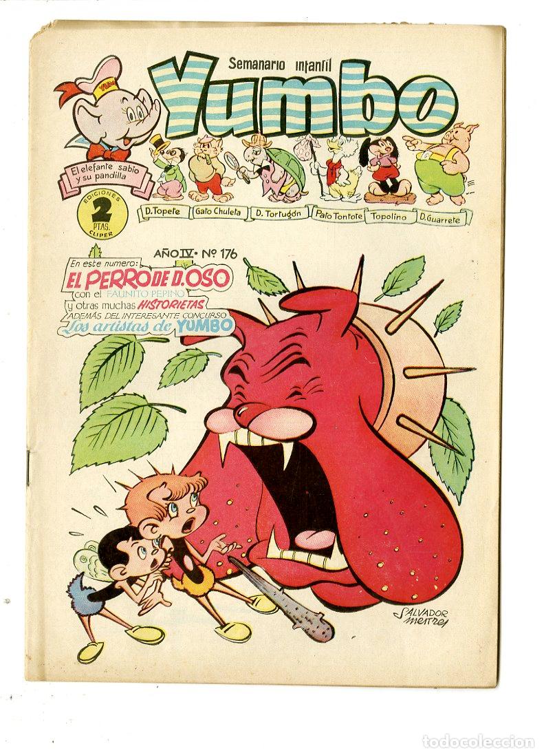 Tebeos: Yumbo / A&ntilde;o IV / 1955 / Cliper / N.176 - Foto 1