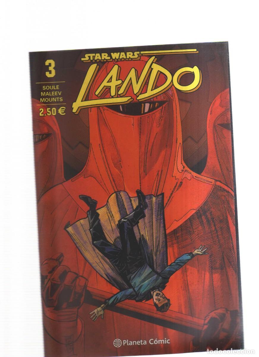 Tebeos: STAR WARS LANDO N,3 PLANETA - Foto 1
