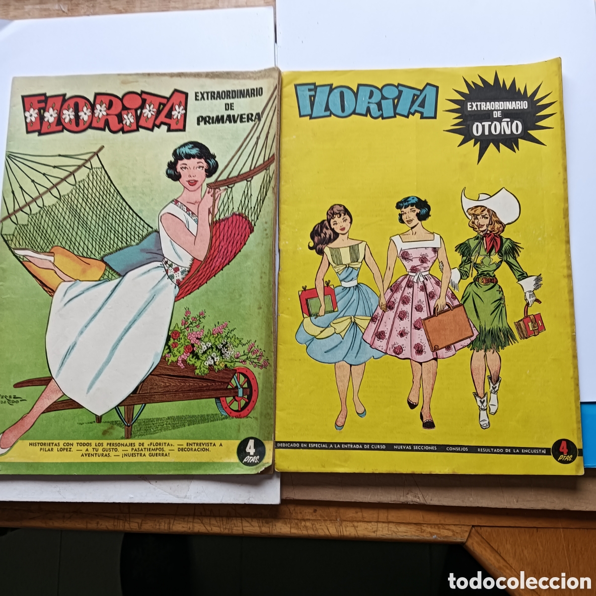 Tebeos: FLORITA EXTRA PRIMAVERA Y OTO&Ntilde;O - Foto 1