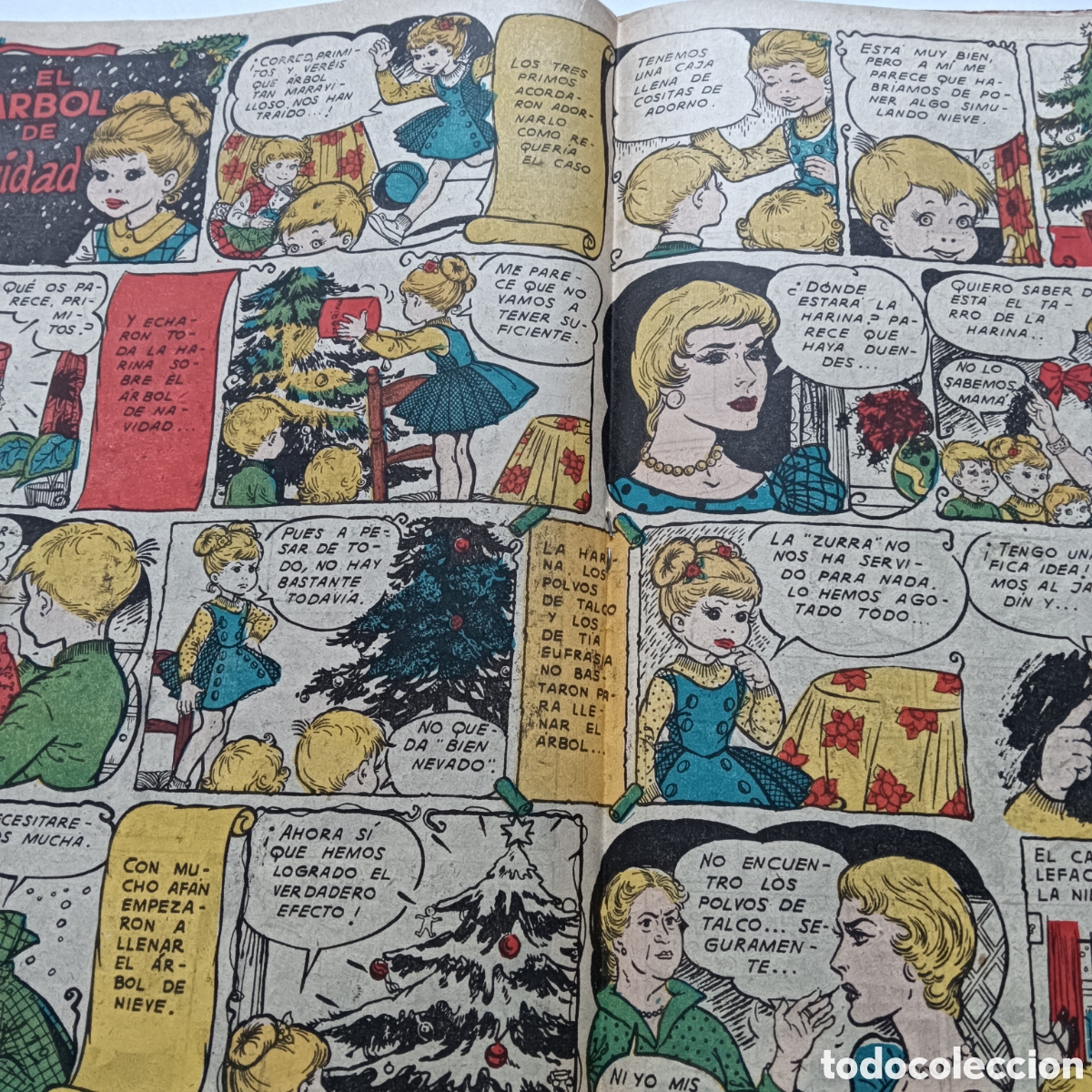 Tebeos: FLORITA ALMANAQUE 1956EDI.CLIPER - Foto 3