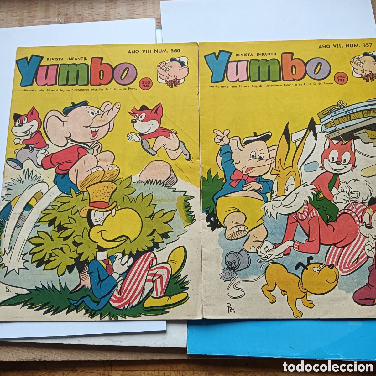 Tebeos: YUMBO N&Uacute;M 360-357 EDI.CLIPER ORIGINALES - Foto 1