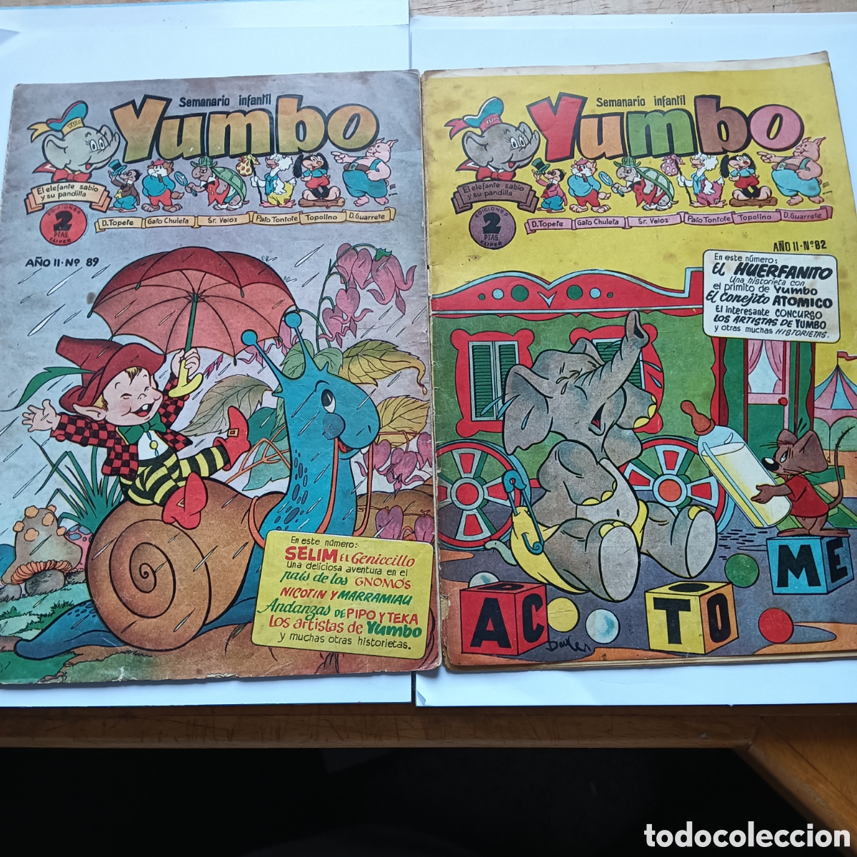 Tebeos: YUMBO N&Uacute;M 82-89 EDI.CLIPER ORIGINAL - Foto 1