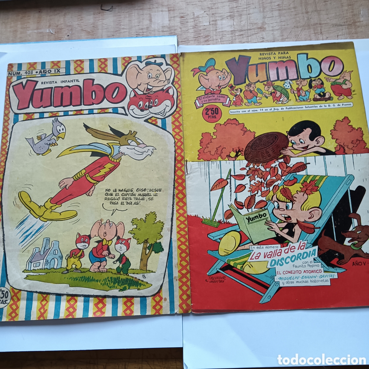 Tebeos: YUMBO N&Uacute;M 251-403 EDI.CLIPER ORIGINAL - Foto 1