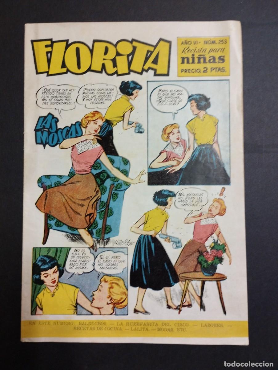 Tebeos: Florita n. 253 / Cliper / 1955? - Foto 1