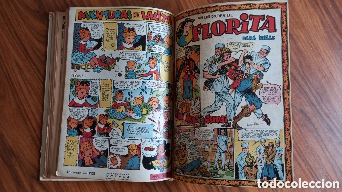 Tebeos: FLORITA. Tomo IV de Editorial. Num. 61 al 80 - Foto 2