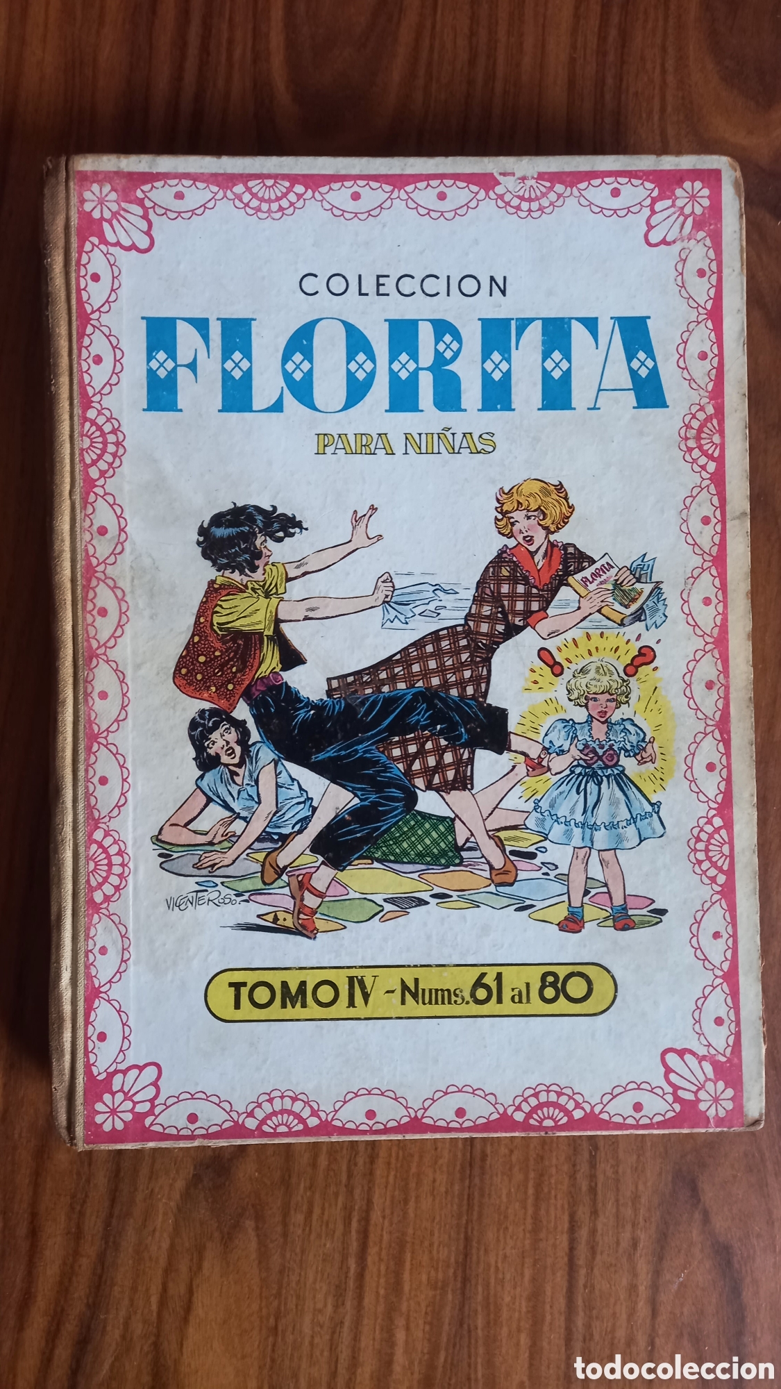 Tebeos: FLORITA. Tomo IV de Editorial. Num. 61 al 80 - Foto 1