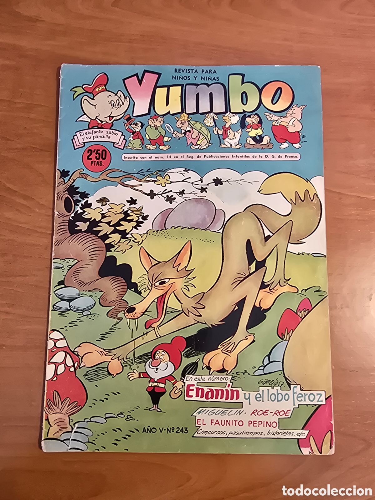Tebeos: YUMBO, NUMERO 243, (EDITORIAL CLIPER) - Foto 1