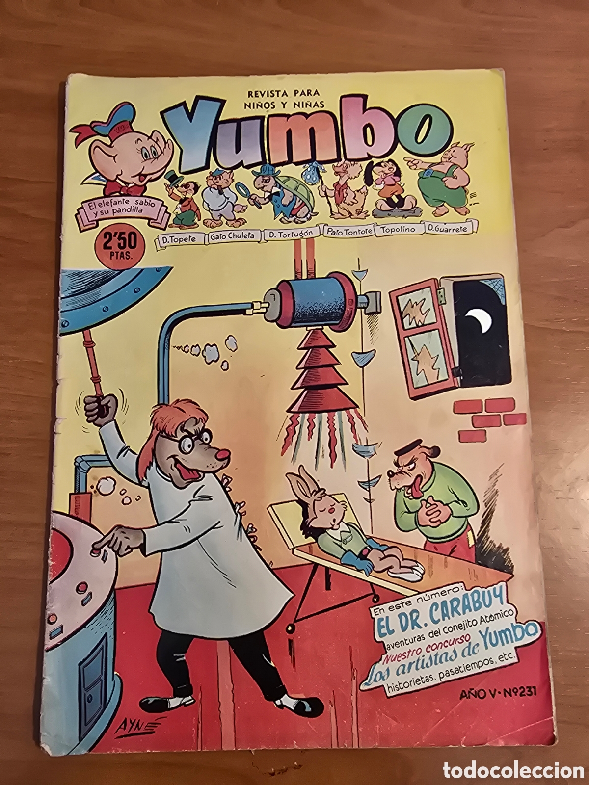 Tebeos: YUMBO, NUMERO 231, (EDITORIAL CLIPER) - Foto 1