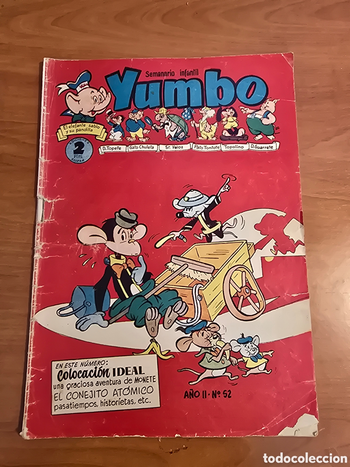 Tebeos: YUMBO, NUMERO 52, (EDITORIAL CLIPER) - Foto 1