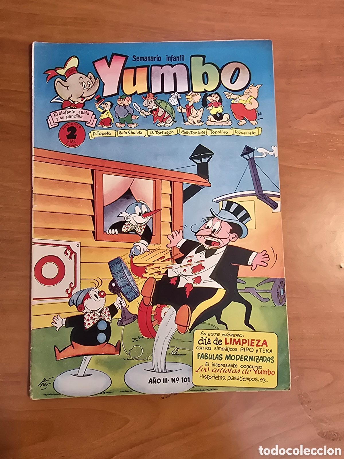 Tebeos: YUMBO, NUMERO 101, (EDITORIAL CLIPER) - Foto 1