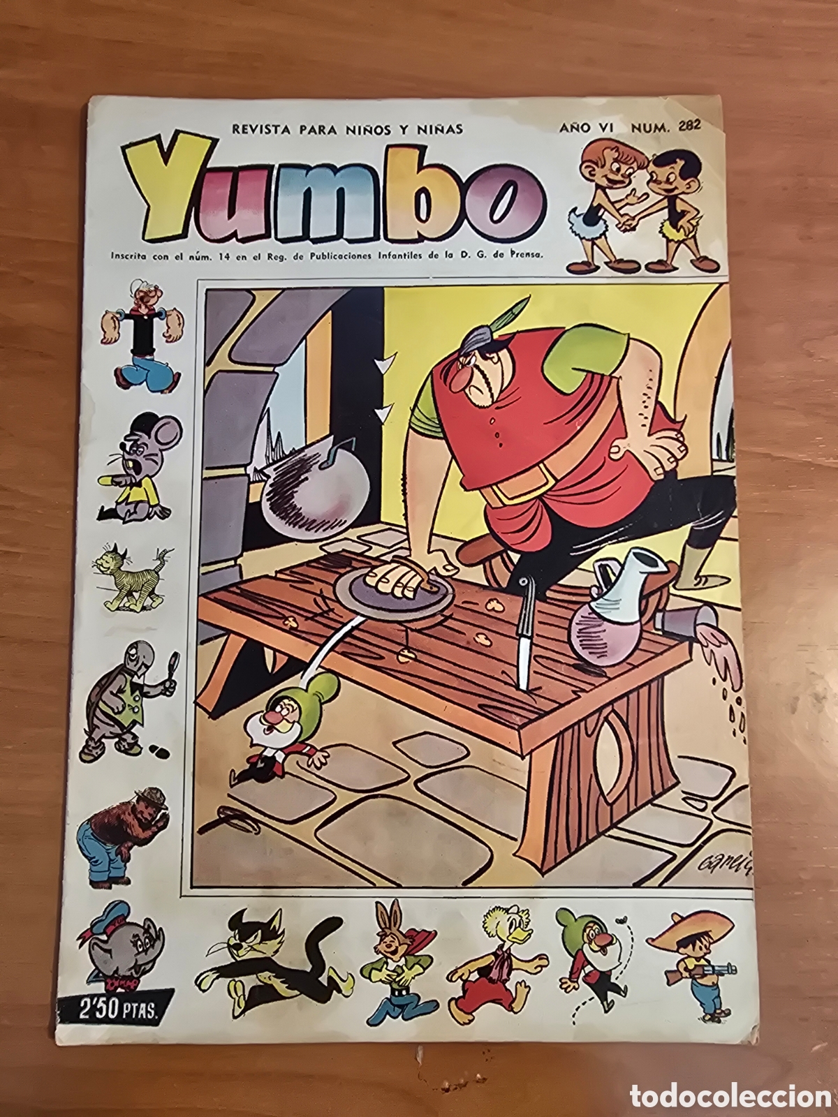 Tebeos: YUMBO, NUMERO 282, (EDITORIAL CLIPER) - Foto 1