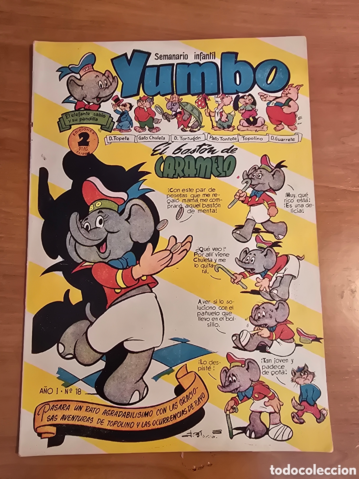 Tebeos: YUMBO, NUMERO 18, (EDITORIAL CLIPER) - Foto 1