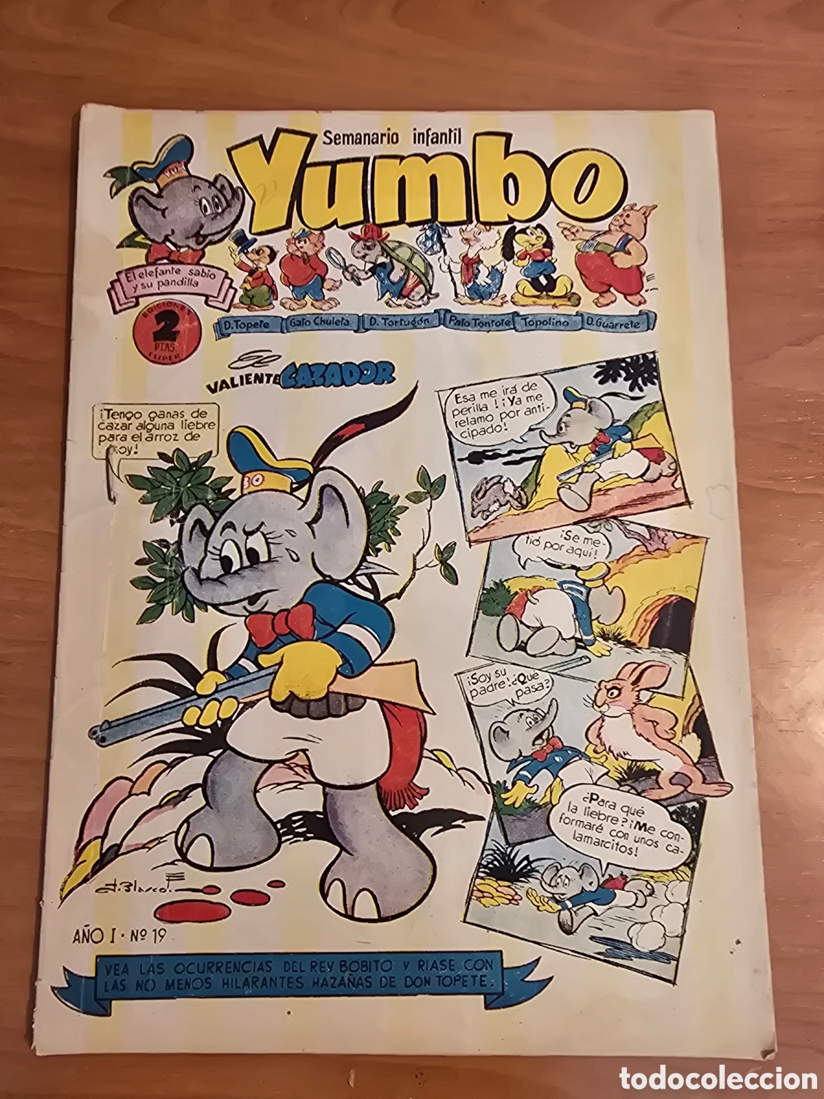 Tebeos: YUMBO, NUMERO 19, (EDITORIAL CLIPER) - Foto 1
