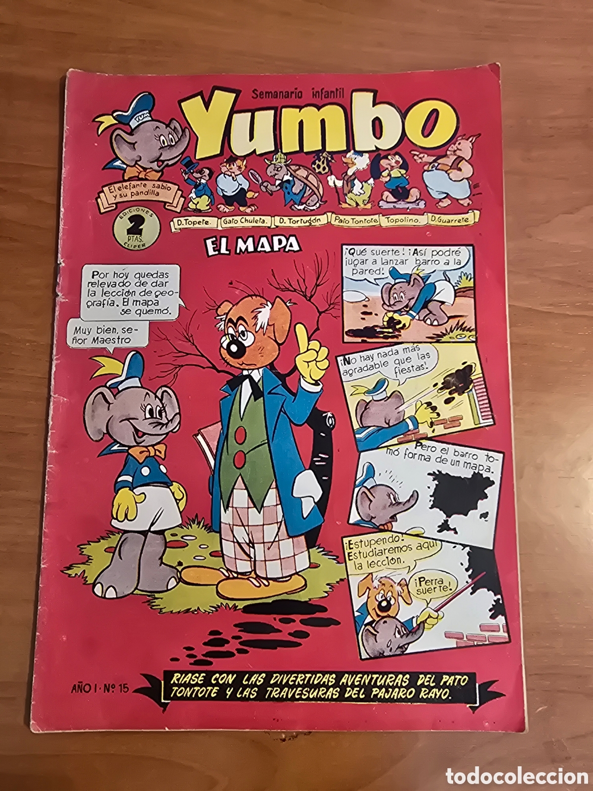 Tebeos: YUMBO, NUMERO 15, (EDITORIAL CLIPER) - Foto 1